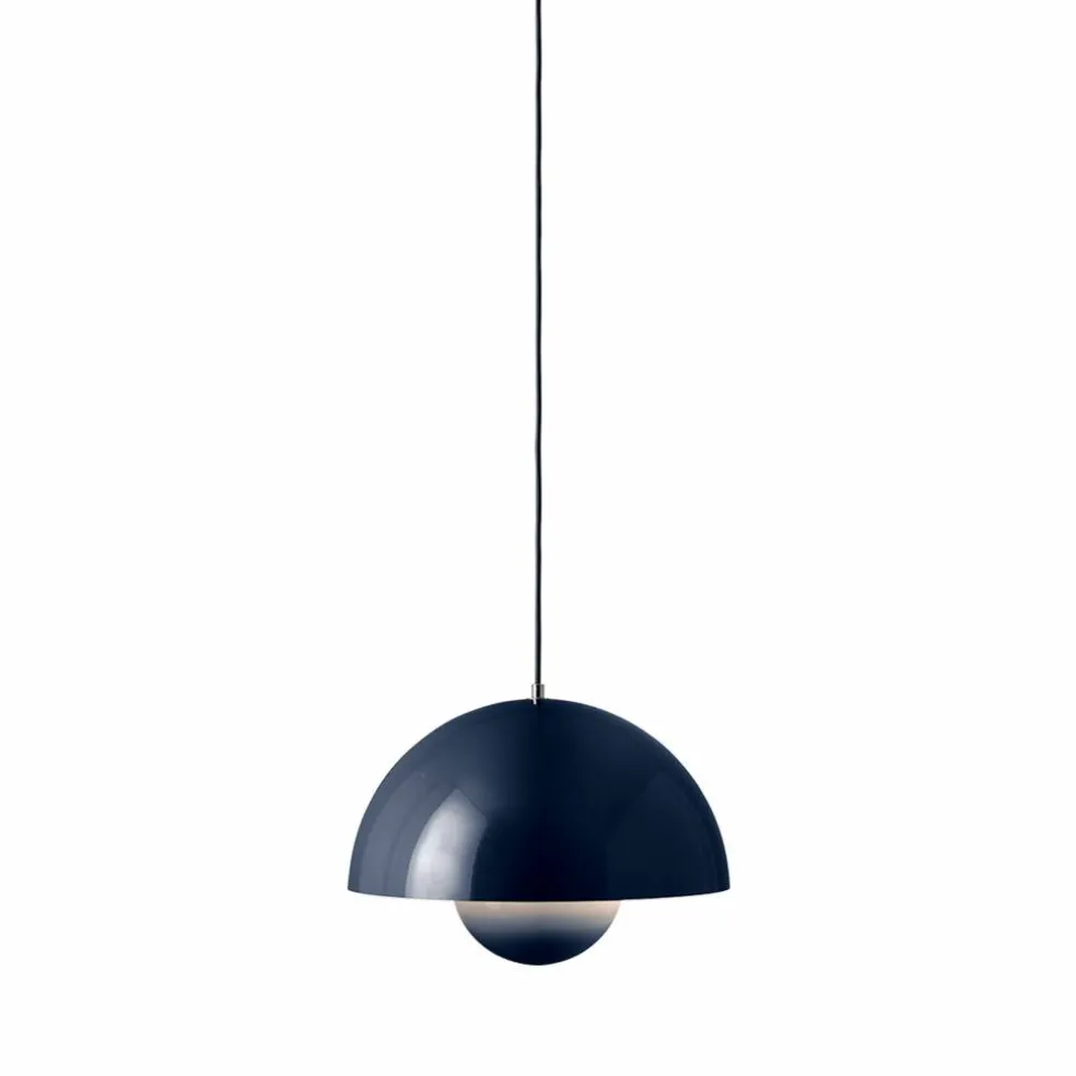 &Tradition Flowerpot VP7 pendel 37 cm, steel blue