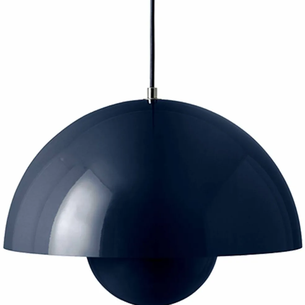 &Tradition Flowerpot VP7 pendel 37 cm, steel blue