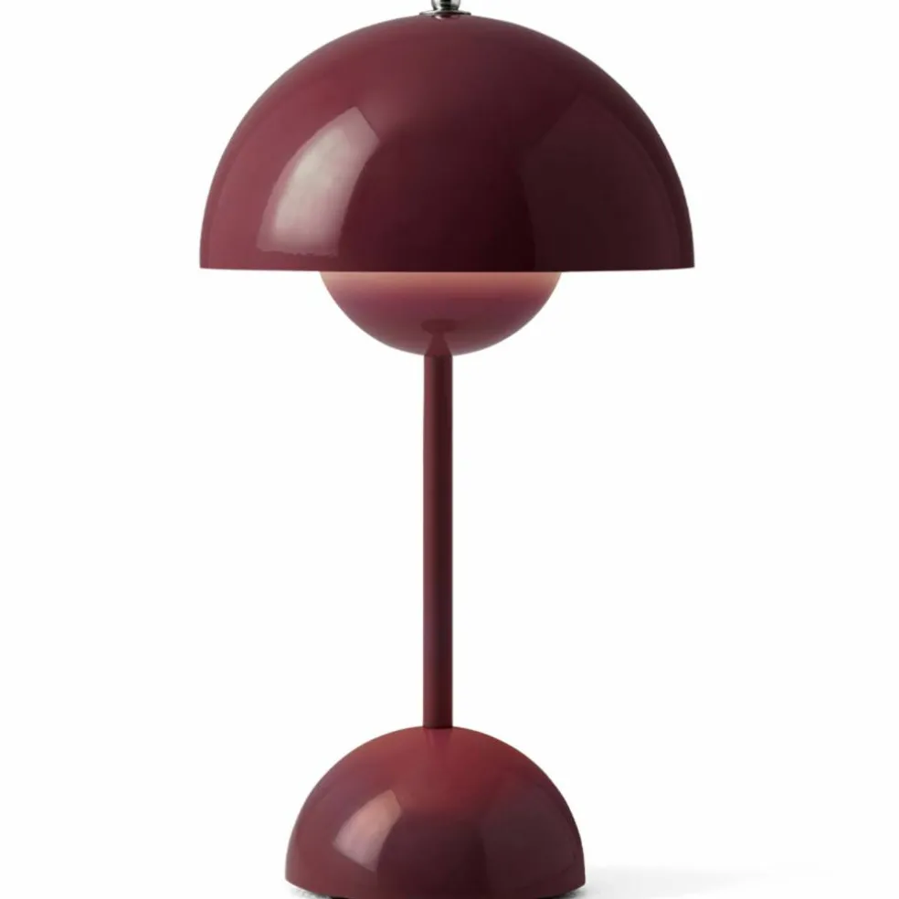 &Tradition Flowerpot VP9 portabel bordslampa, senapsgul