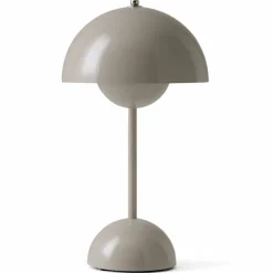 &Tradition Flowerpot VP9 portabel bordslampa, stenblå