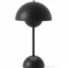 &Tradition Flowerpot VP9 portabel bordslampa, dark plum