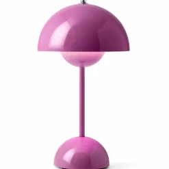 &Tradition Flowerpot VP9 portabel bordslampa, dark plum