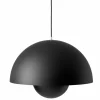 &Tradition Flowerpot VP2 taklampa 50 cm, mattsvart