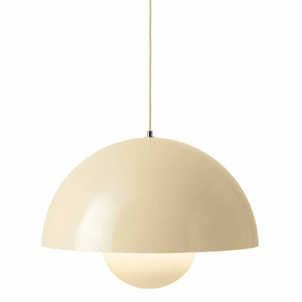 &Tradition Flowerpot VP2 taklampa 50 cm, mattsvart