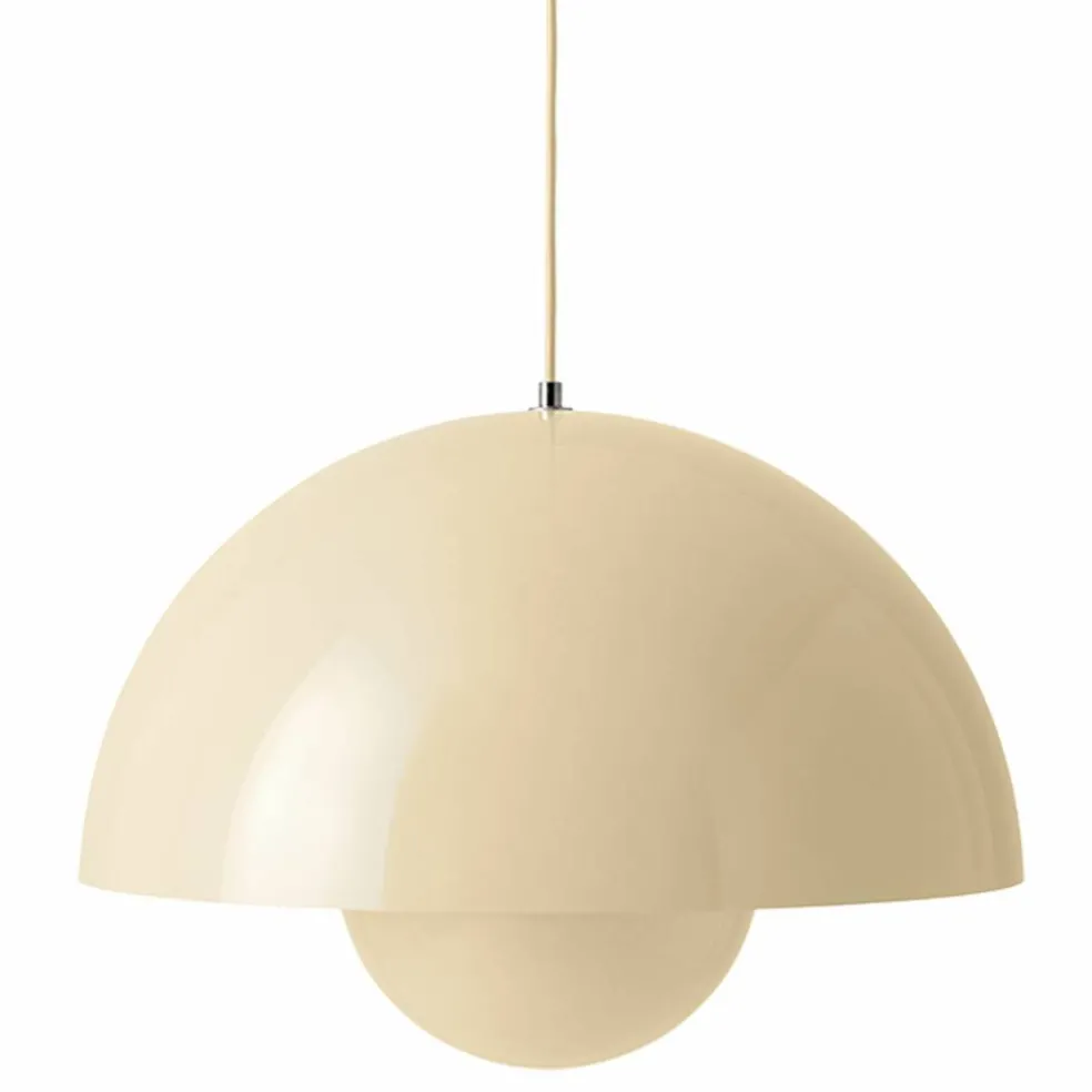 &Tradition Flowerpot VP2 taklampa 50 cm, mattsvart