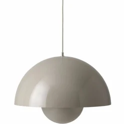 &Tradition Flowerpot VP2 taklampa 50 cm, gråbeige
