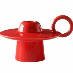 &Tradition Momento Ljusstake, red brown