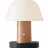 &Tradition Setago JH27 portabel lampa, maroon