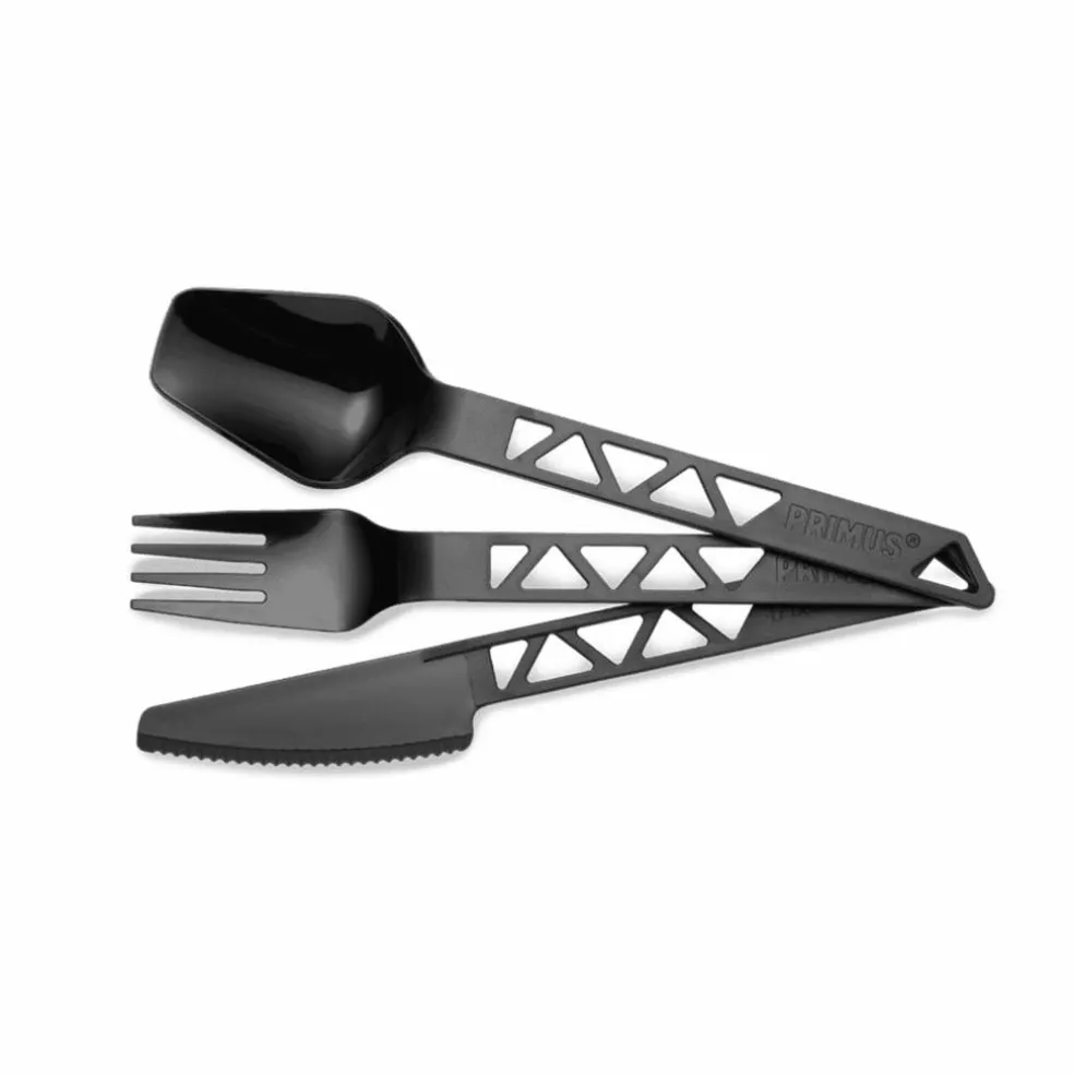 TrailCutlery bestickset, aluminium