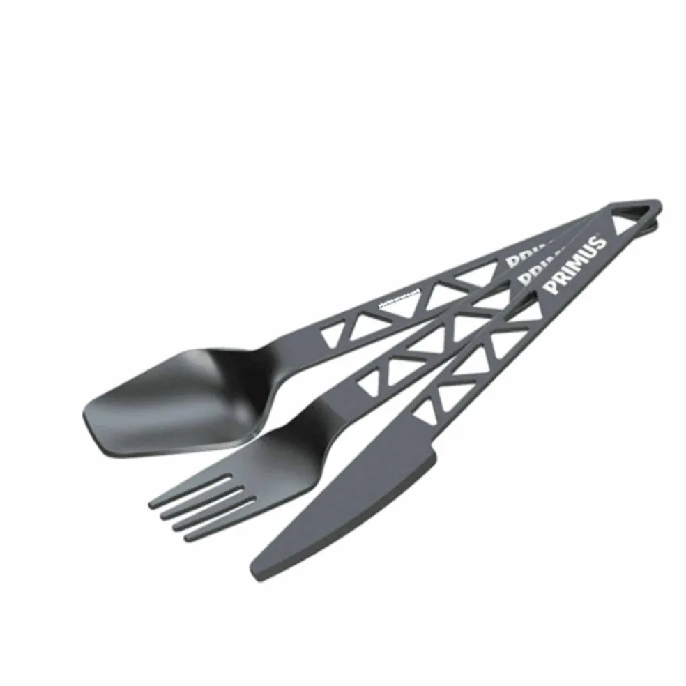 TrailCutlery bestickset, svart