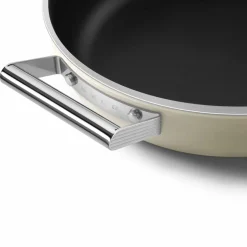 Traktörpanna 28 cm, creme