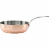 Traktörpanna 24 cm, koppar