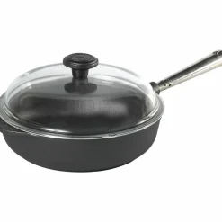 Traktörpanna 25 cm Stålhandtag ochGlaslock