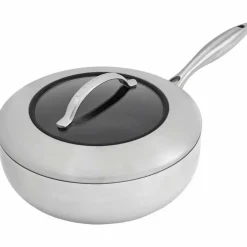 Traktörpanna Djup med Lock 26 cm