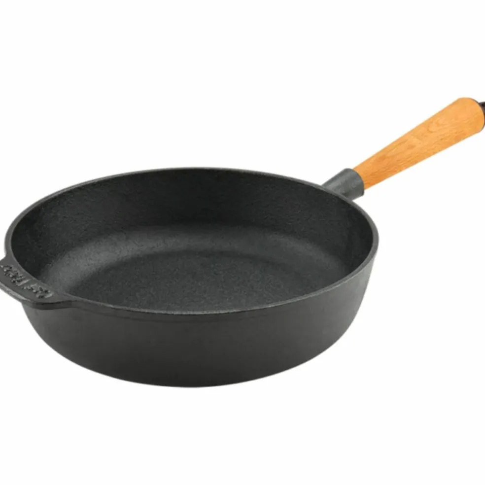 Traktörpanna gjutjärn 28 cm, bok