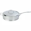Traktör/Sautepanna med lock 24 cm 2,8 L