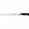 Trancherkniv med hål 26 cm