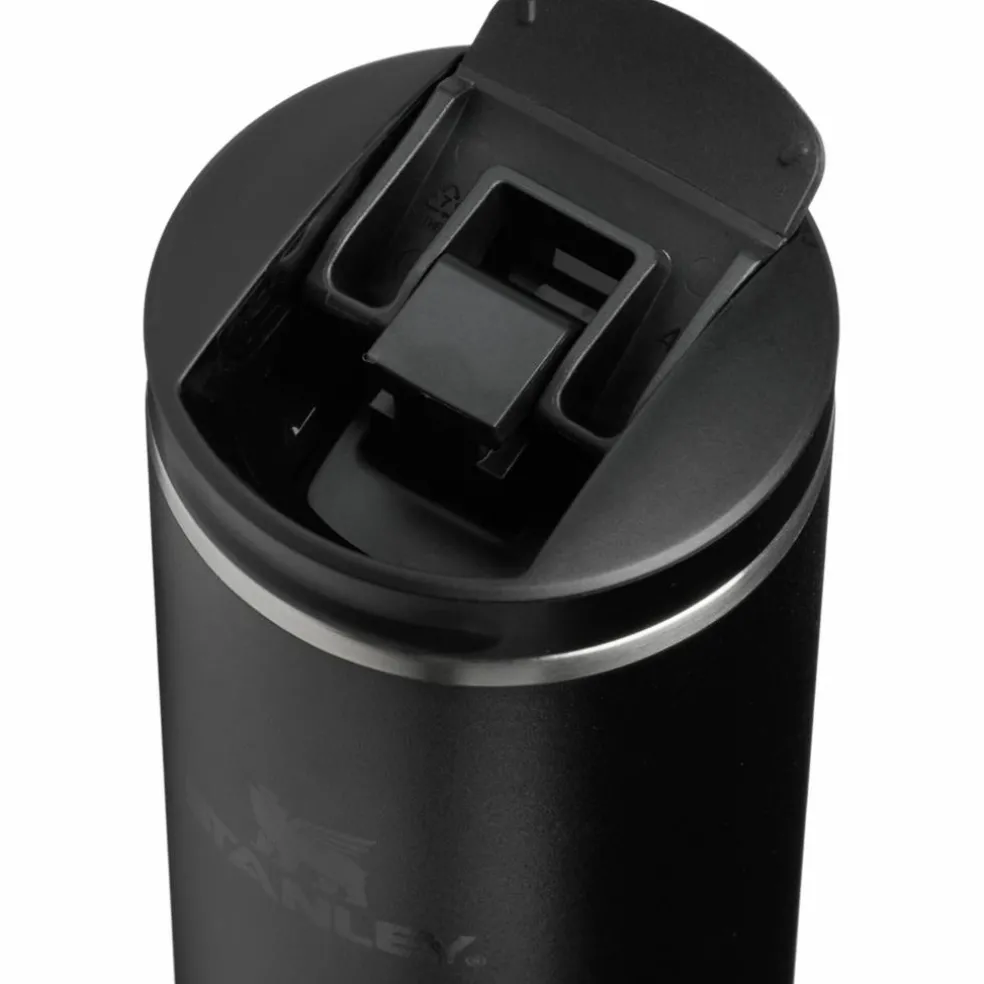 Transit Fliptop termosmugg 0,47 liter, svart