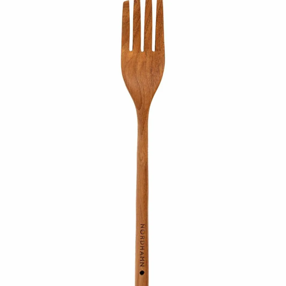 Trägaffel, teak