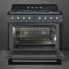 TR90GM gasspis 90 cm, svart