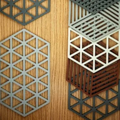 Triangles grytunderlägg, indigo