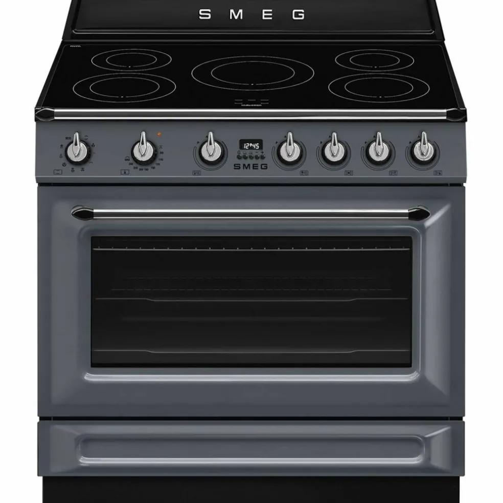 TR90IM induktionsspis 90 cm, creme