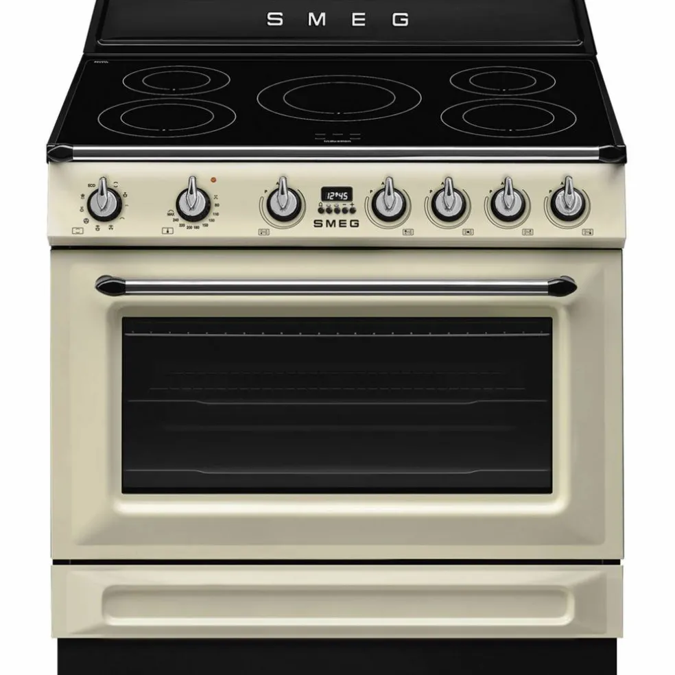 TR90IM induktionsspis 90 cm, grå