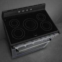 TR90IM induktionsspis 90 cm, grå