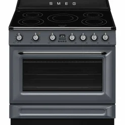 TR90IM induktionsspis 90 cm, grå