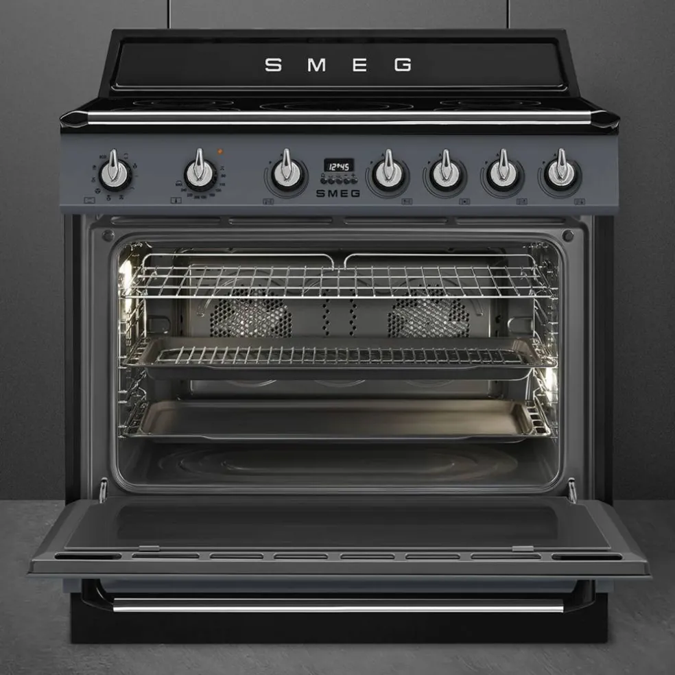 TR90IM induktionsspis 90 cm, svart