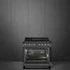 TR90IPBL Victoria induktionsspis med pyrolys 90 cm, svart