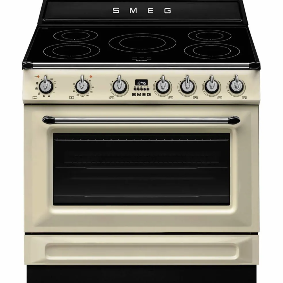 TR90IPP Victoria induktionsspis med pyrolys 90 cm, crème