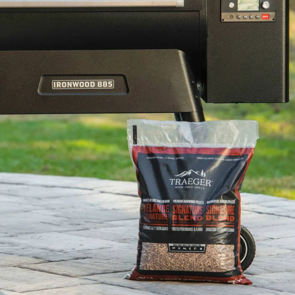 Träpellets, hickory
