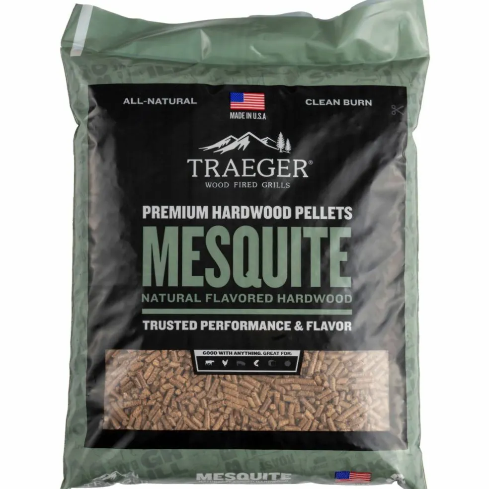 Träpellets, mesquite