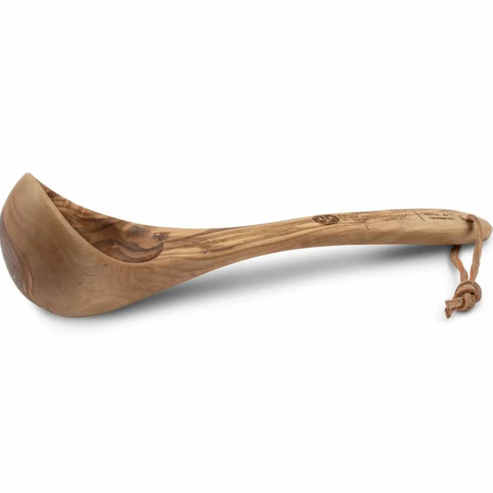 Träslev i olivträ 27 cm