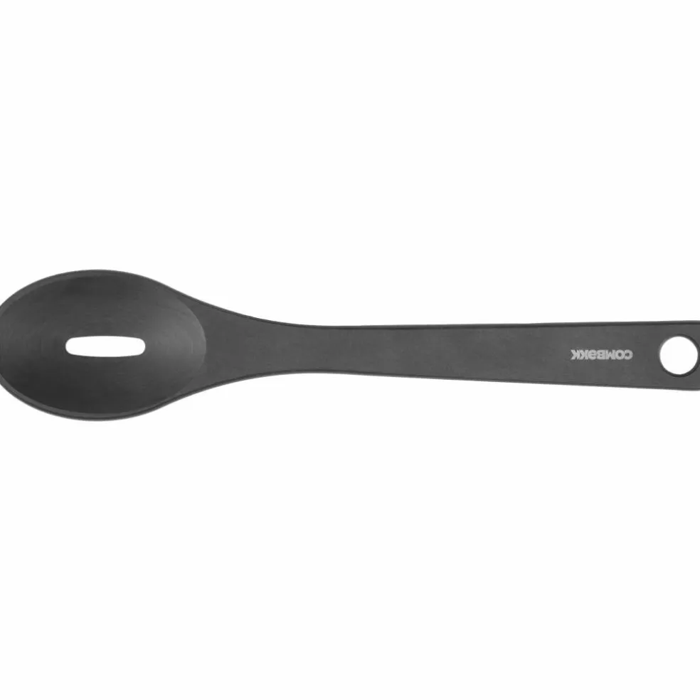 Träslev med hål, brun