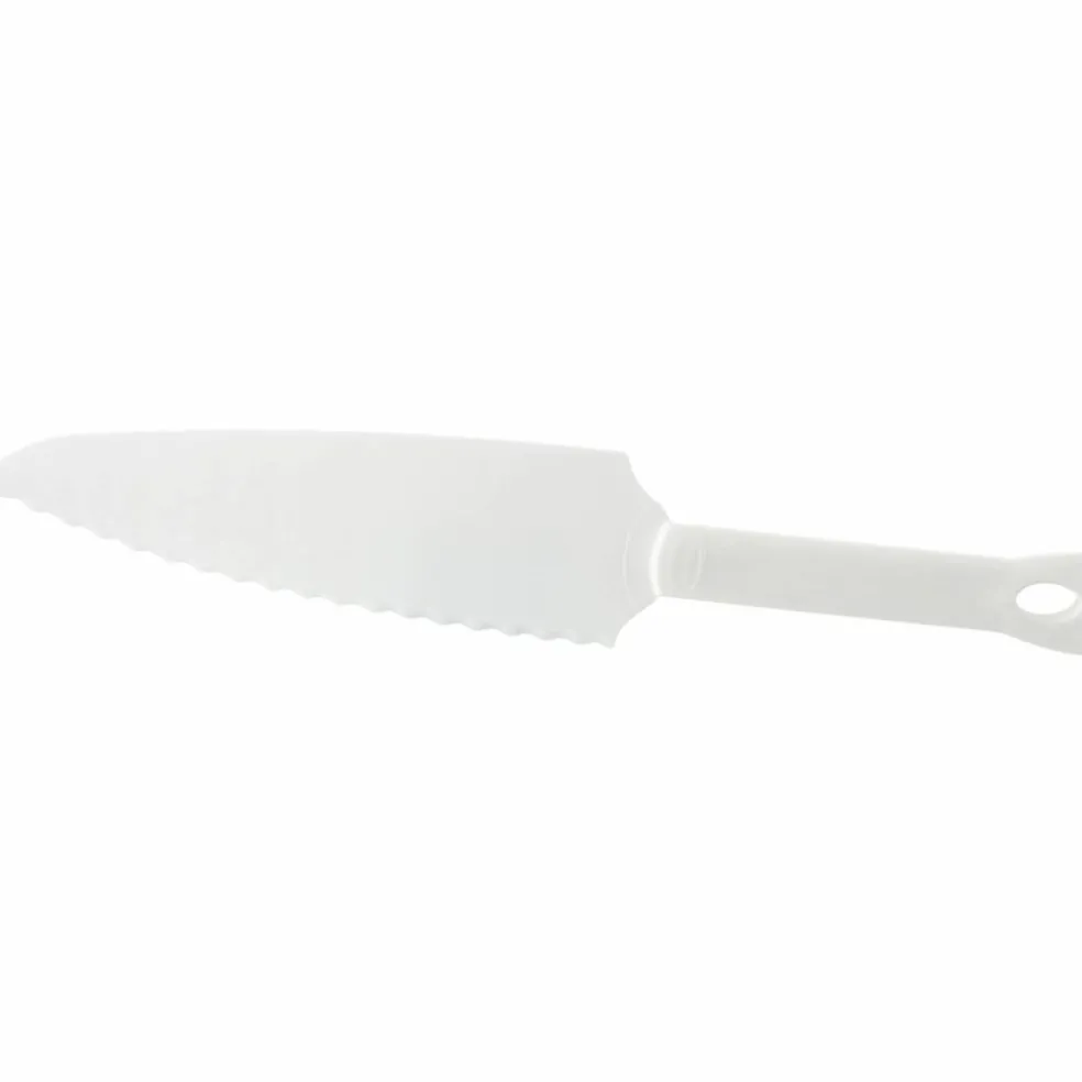 Tårtkniv 30 cm, vit