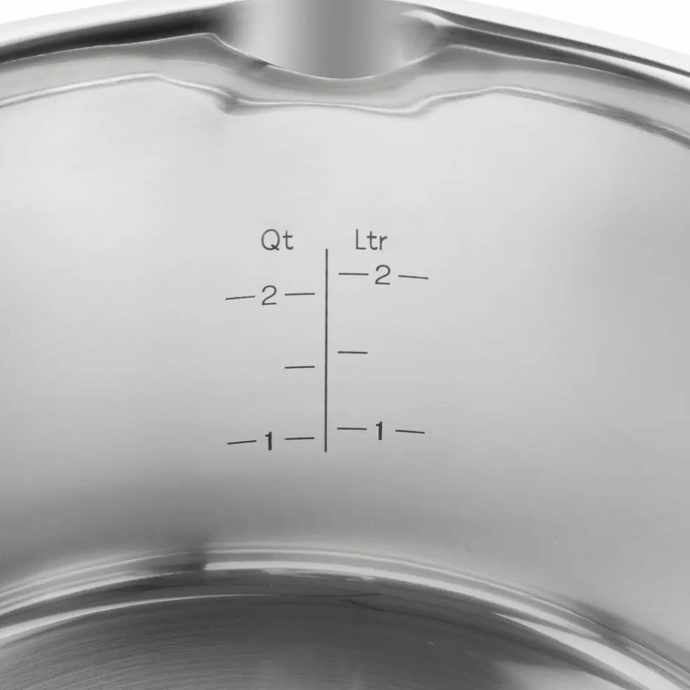 TrueFlow True Flow grytset 4 delar + 4 lock, rostfritt stål