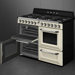 TR4110X-1 Victoria spis med 3 ugnar 110 cm, rustfritt stål