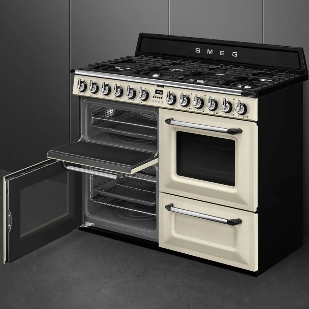 TR4110X-1 Victoria spis med 3 ugnar 110 cm, rustfritt stål
