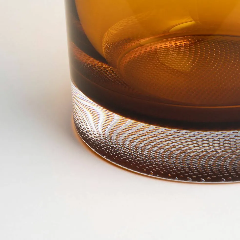 Tulpanvas amber 19,5 cm.
