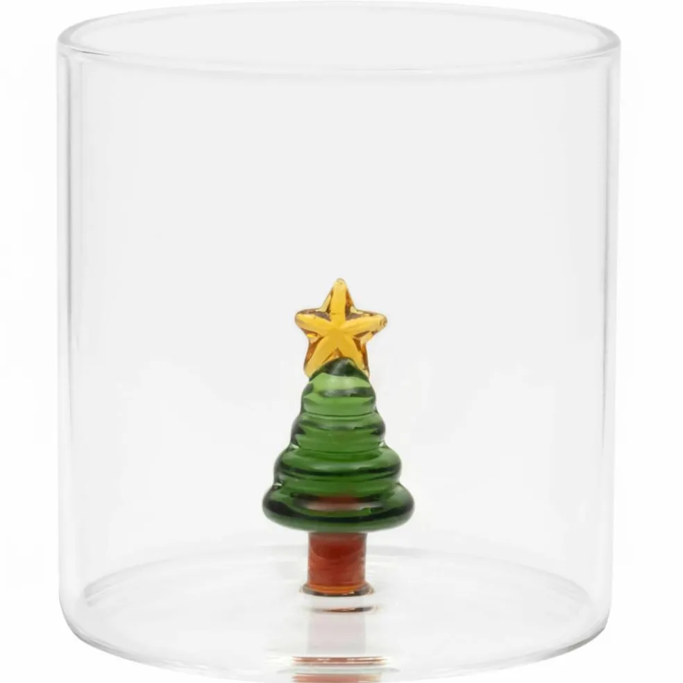 Tumblerglas 4 st, jultema