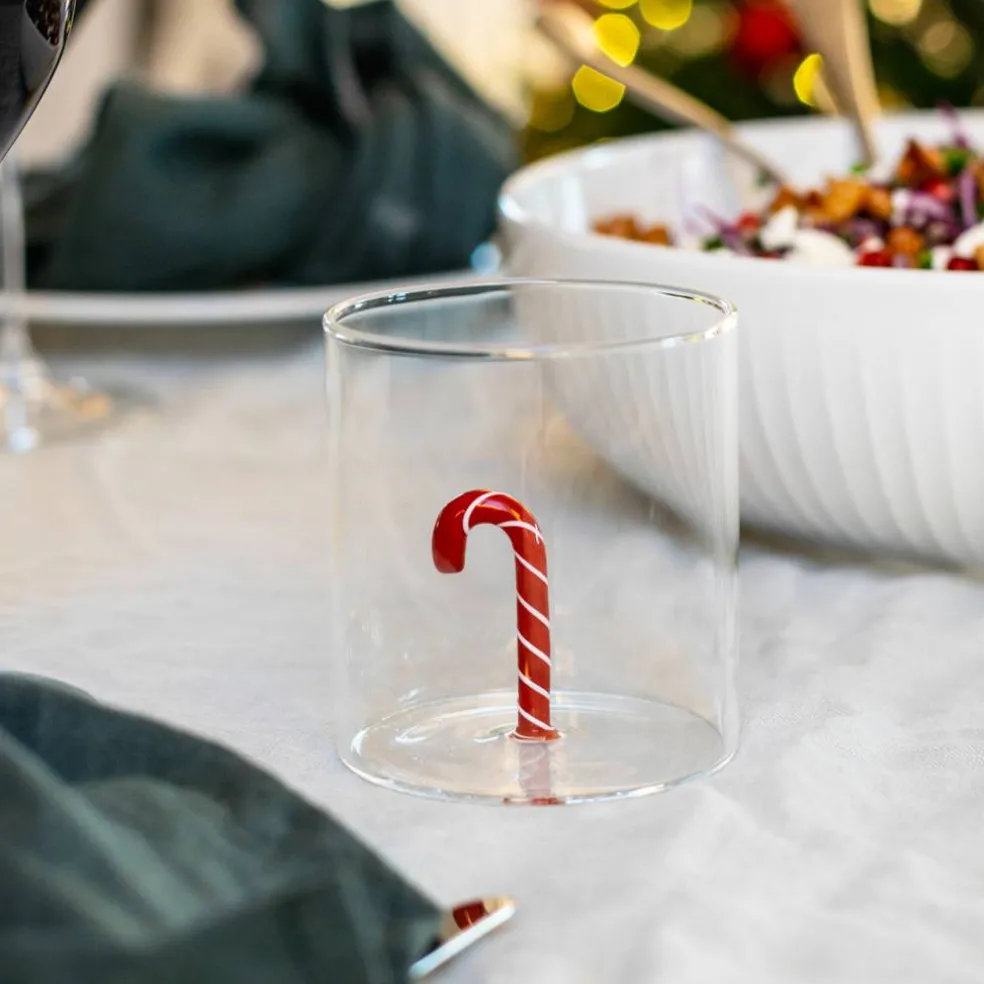 Tumblerglas 4 st, jultema