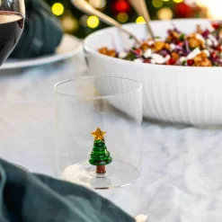 Tumblerglas 4 st, jultema