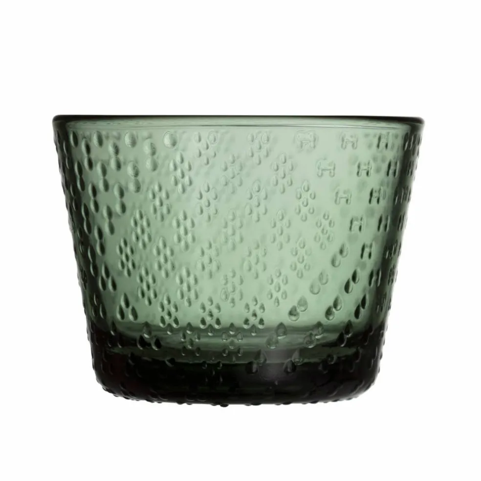 Tundra glas 16 cl 2 st, tallgrön