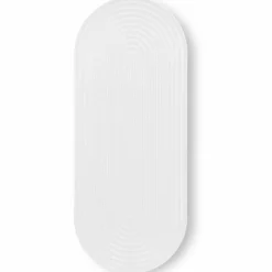 Tura ovalt serveringsfat 48×20 cm, vit