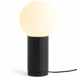 Turn On bordslampa, svart