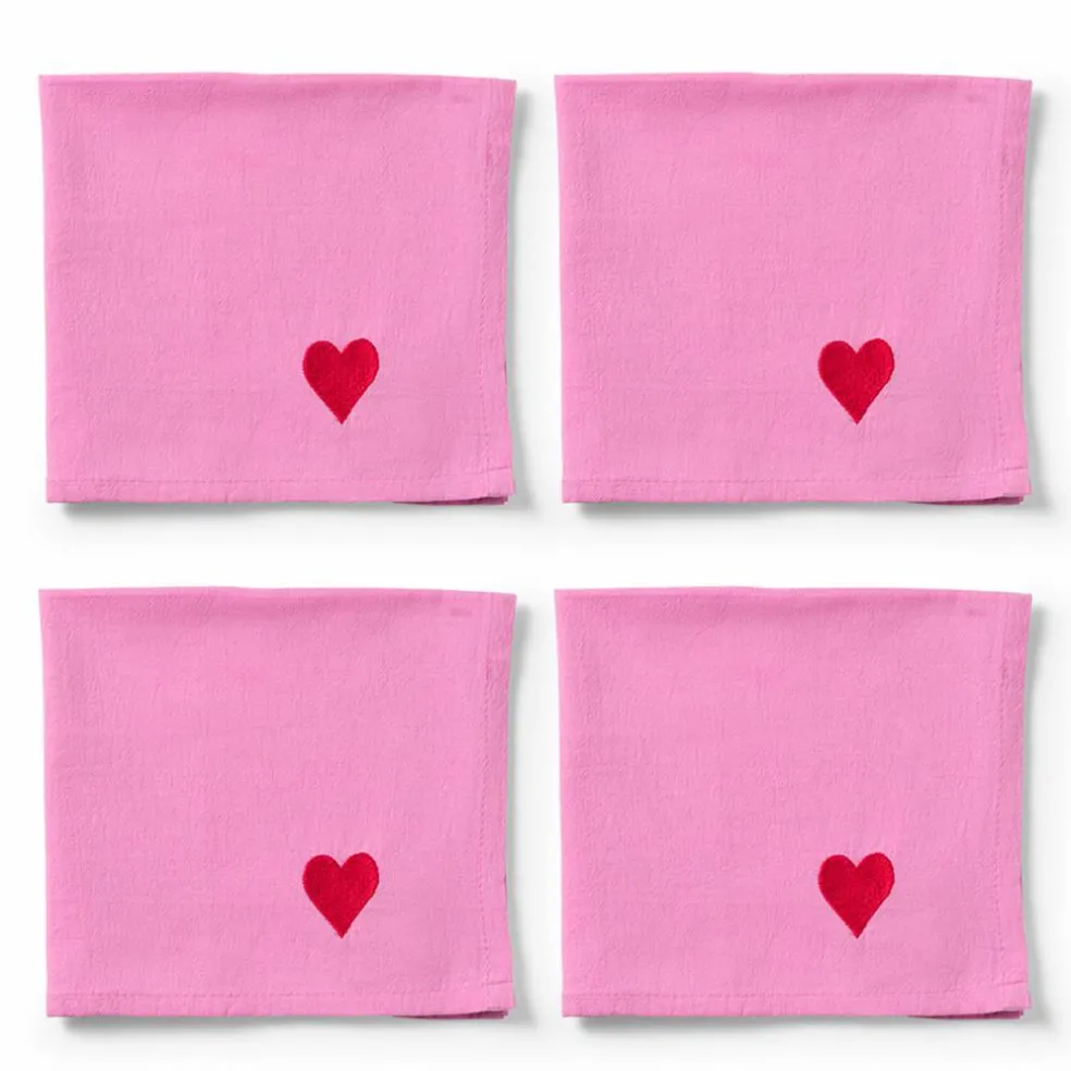 Tutti Frutti servett 40x40 cm 4-pack, beige