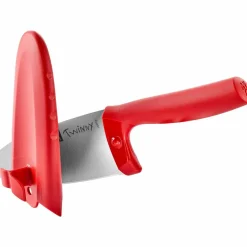 Twinny kockkniv, 10 cm, blå