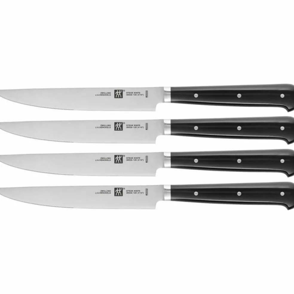 Twin Steak Set 4 st Knivar Tandad Egg